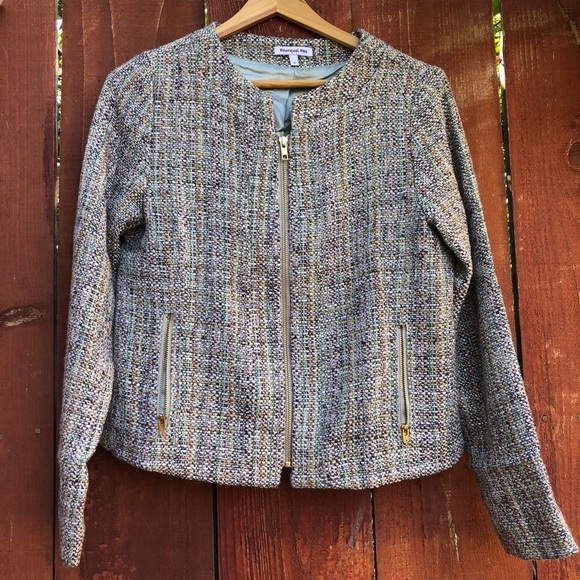 Pourquoi Pas Tweed Jacket 2 - Picture 2 of 8